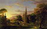 Thomas Cole Canvas Paintings - The Return